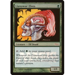 Llanowar Elves FOIL GATEWAY PROMO SP SIGNED