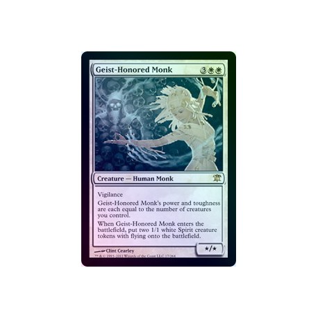 Geist-Honored Monk FOIL ISD NM