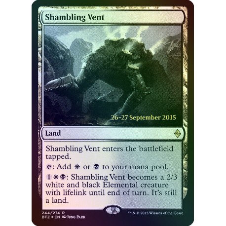 Shambling Vent PRE-RELEASE FOIL BFZ NM