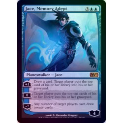 Jace, Memory Adept FOIL M12 SP+ SIGNED