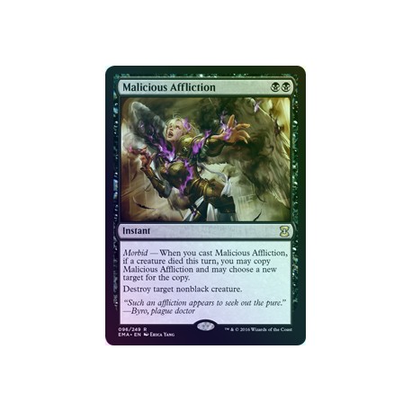 Malicious Affliction FOIL EMA NM