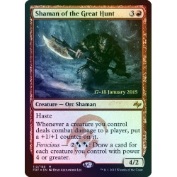 Shaman of the Great Hunt PRE-RELEASE FOIL FRF SP+