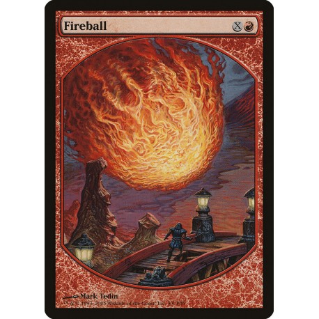 Fireball PLAYER REWARDS PROMO SP SIGNED