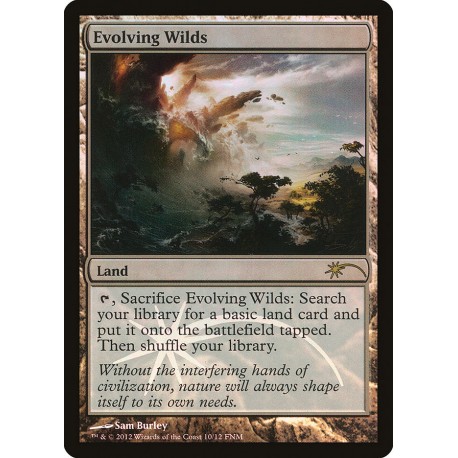Evolving Wilds FOIL FNM PROMO SP
