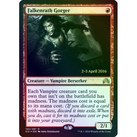 Falkenrath Gorger PRE-RELEASE FOIL SOI SP