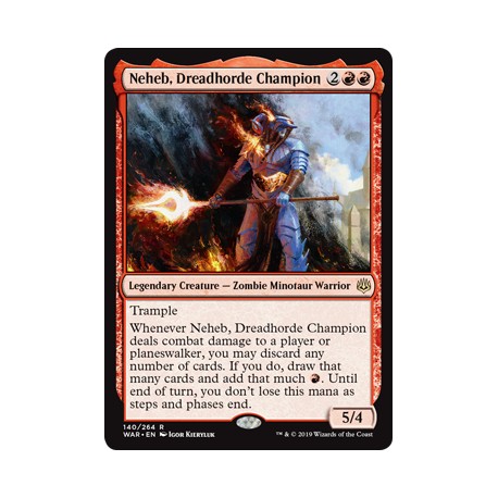 Neheb, Dreadhorde Champion WAR NM