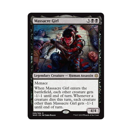 Massacre Girl WAR NM