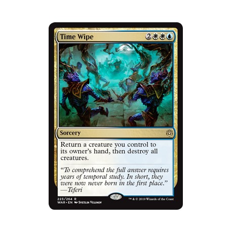 Time Wipe WAR NM