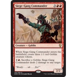 Siege-Gang Commander DOM NM