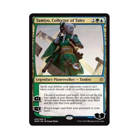 Tamiyo, Collector of Tales WAR NM