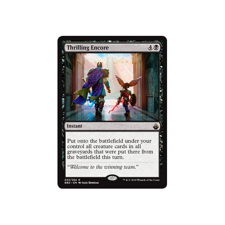Thrilling Encore BBD NM
