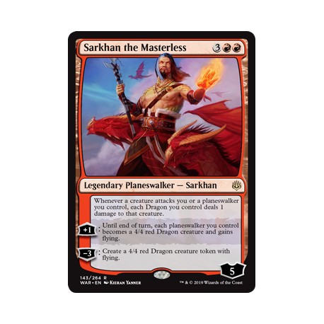 Sarkhan the Masterless WAR NM