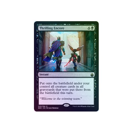 Thrilling Encore FOIL BBD NM