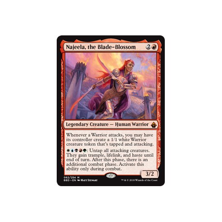 Najeela, the Blade-Blossom BBD NM