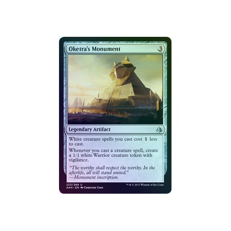 Oketra's Monument FOIL AKH NM