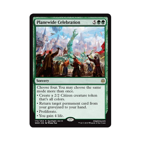 Planewide Celebration WAR NM