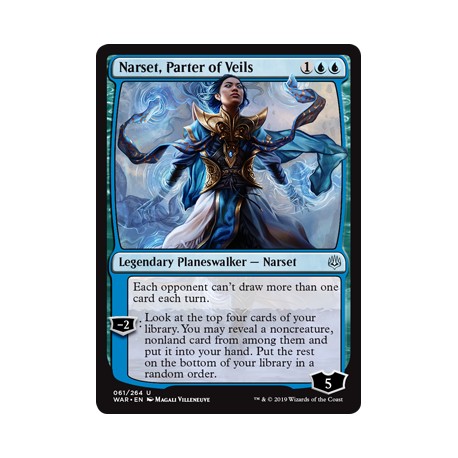 Narset, Parter of Veils WAR NM