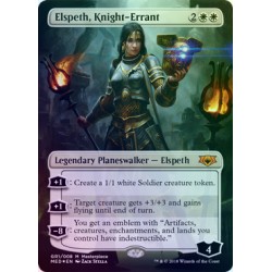 Elspeth, Knight-Errant FOIL MYTHIC EDITION PROMO NM