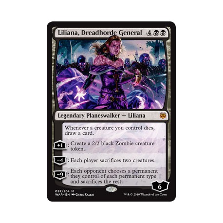 Liliana, Dreadhorde General WAR NM