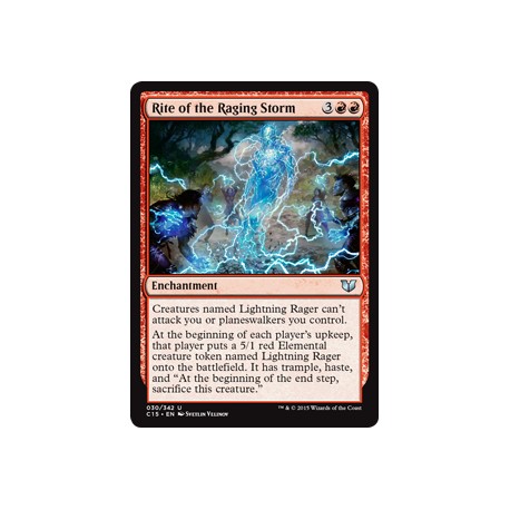 Rite of the Raging Storm C15 NM