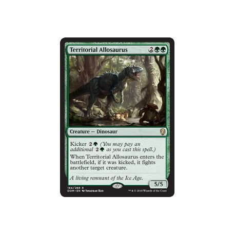 Territorial Allosaurus DOM NM