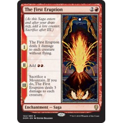 The First Eruption DOM NM