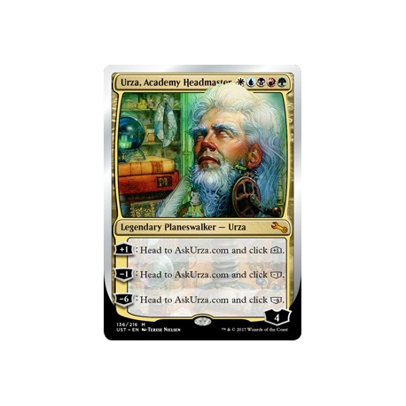 Urza, Academy Headmaster UST NM