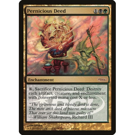 Pernicious Deed FOIL JUDGE PROMO NM