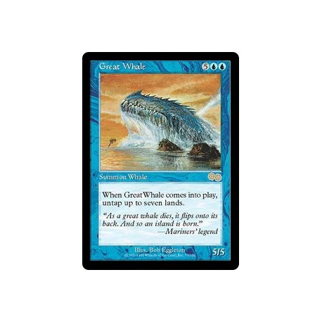 Great Whale USG SP+