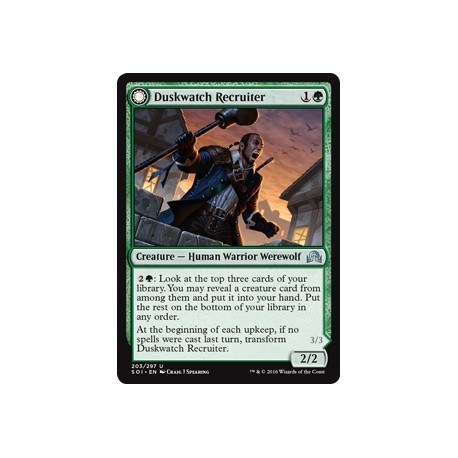 Duskwatch Recruiter SOI SP