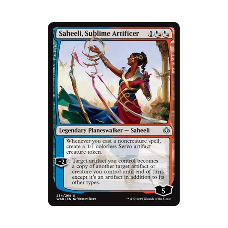 Saheeli, Sublime Artificer WAR NM
