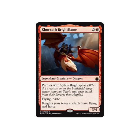 Khorvath Brightflame BBD NM