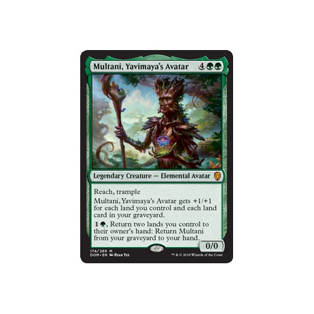 Multani, Yavimaya's Avatar DOM NM