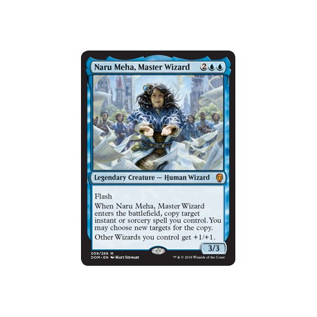 Naru Meha, Master Wizard DOM NM