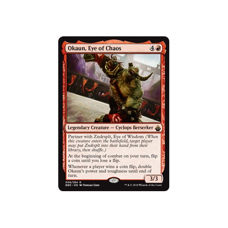Okaun, Eye of Chaos BBD NM