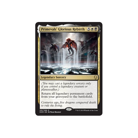 Primevals' Glorious Rebirth DOM NM