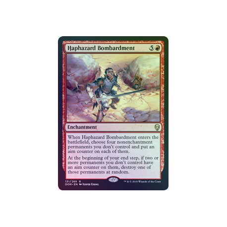 Haphazard Bombardment FOIL DOM NM