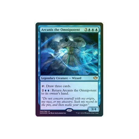 Arcanis the Omnipotent FOIL DDN SP+
