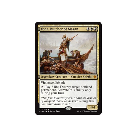 Vona, Butcher of Magan XLN SP+