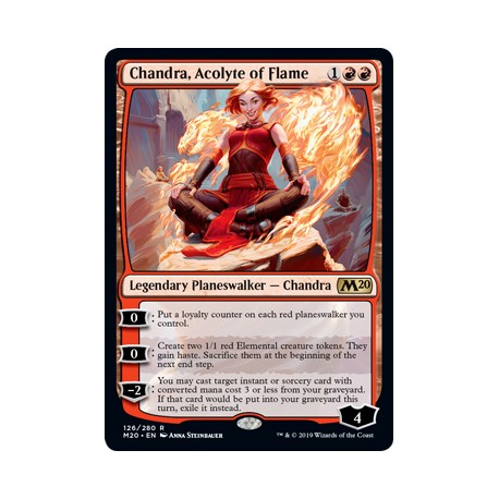 Chandra, Acolyte of Flame M20 NM