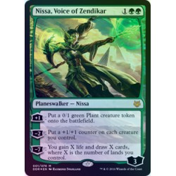 Nissa, Voice of Zendikar FOIL DDR SP