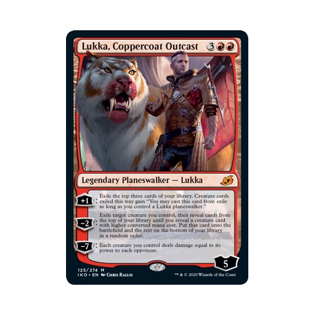 Lukka, Coppercoat Outcast IKO NM