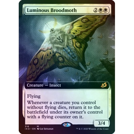 Luminous Broodmoth (Extended) FOIL IKO NM