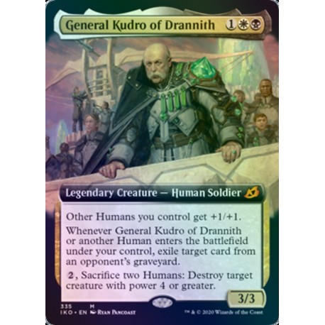 General Kudro of Drannith (Extended) FOIL IKO NM