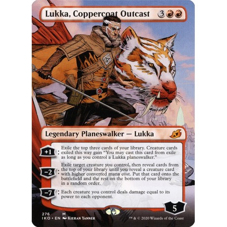 Lukka, Coppercoat Outcast (Showcase) IKO NM