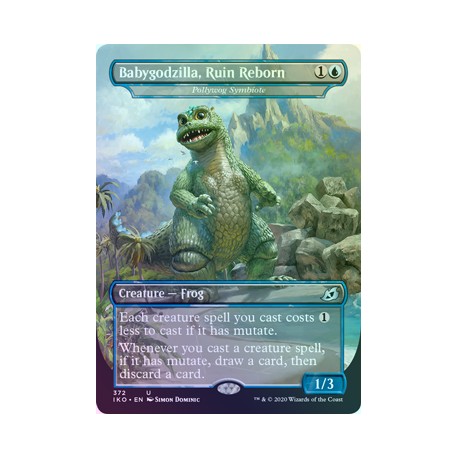 Pollywog Symbiote (Babygodzilla, Ruin Reborn) FOIL IKO NM
