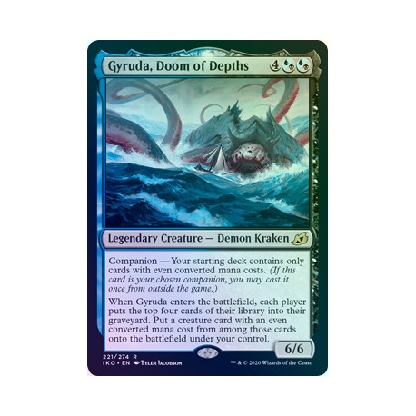 Gyruda, Doom of Depths FOIL IKO NM