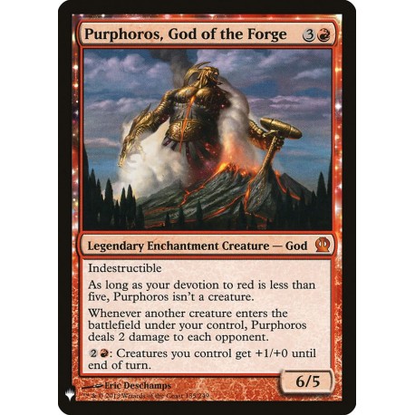 Purphoros, God of the Forge THS (Mystery) NM