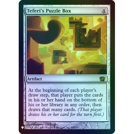 Teferi's Puzzle Box FOIL 8ED (Mystery) NM