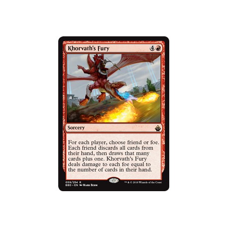 Khorvath's Fury BBD NM
